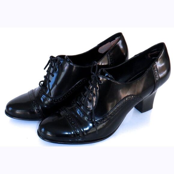 Alfani black leather laced bootie - Picture 1 of 5